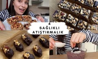 Sağlıklı Atıştırmalık Fikirleri ve Tarifleri