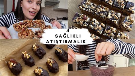 Sağlıklı Atıştırmalık Fikirleri ve Tarifleri