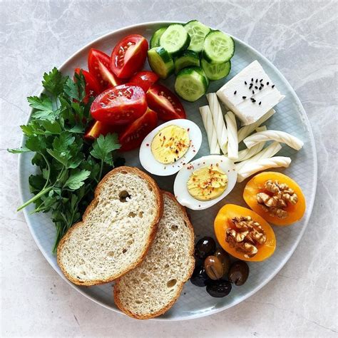 Sağlıklı Kahvaltı Tabağı Örnekleri ve Tarifler